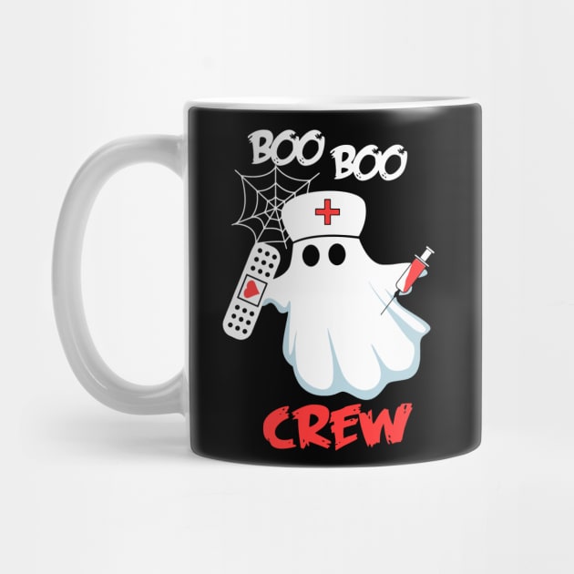 Boo boo crew tshirt halloween costume gift by American Woman